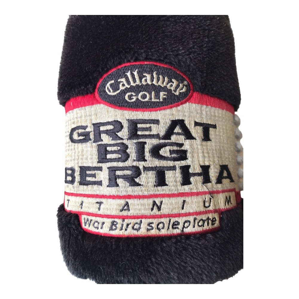 Callaway S2H2 Big Bertha War Bird Sole Plate #1 Driver Golf Club Headcover - Picture 2 of 6